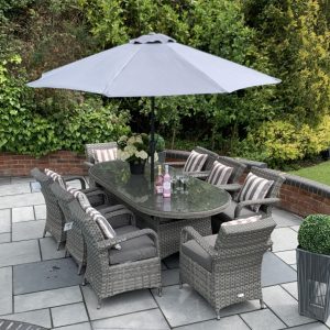 8-Seater Oval Sets
