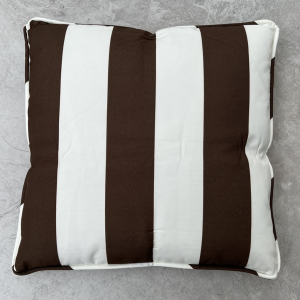 Chocolate Stripe Cushion