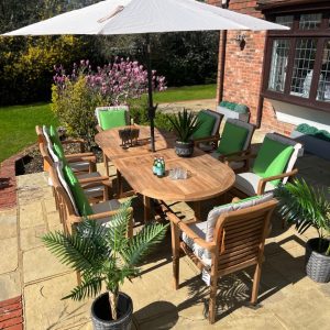 8 Seater Teak Sets