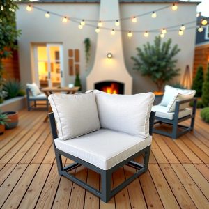 Galveston Corner Aluminium Modular Unit