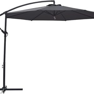 Grey Cantilever Parasol