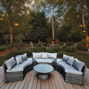 Juli Curved Sofa Set EX WAREHOUSE REDUCED BY £800! TWO LEFT AND THATS IT!
