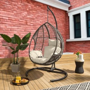 Brown Egg Chair DOWN BY £300 TO £249! EX WAREHOUSE SETS TO CLEAR!