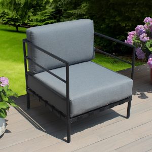 Galveston Lite Armchair Aluminium Modular Unit